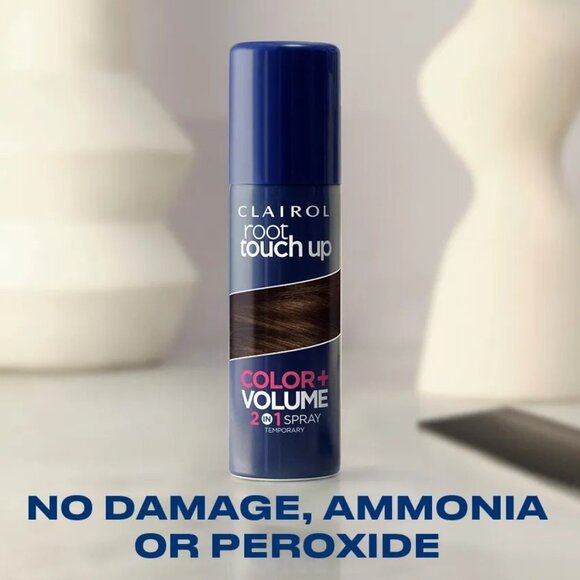 Clairol Root Touch Up Color + Volume 2 in 1 Spray Set of 3 Cans in Color BLACK - Picture 8 of 10